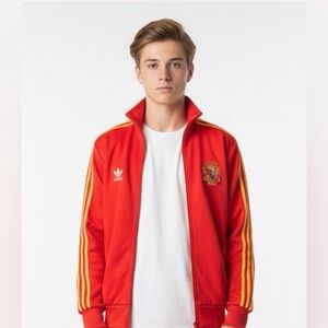 VINTAGE ADIDAS ORIGINALS SPAIN JACKET XL MINT FIRST CLASS